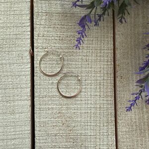 Sterling Silver Hoop Earrings